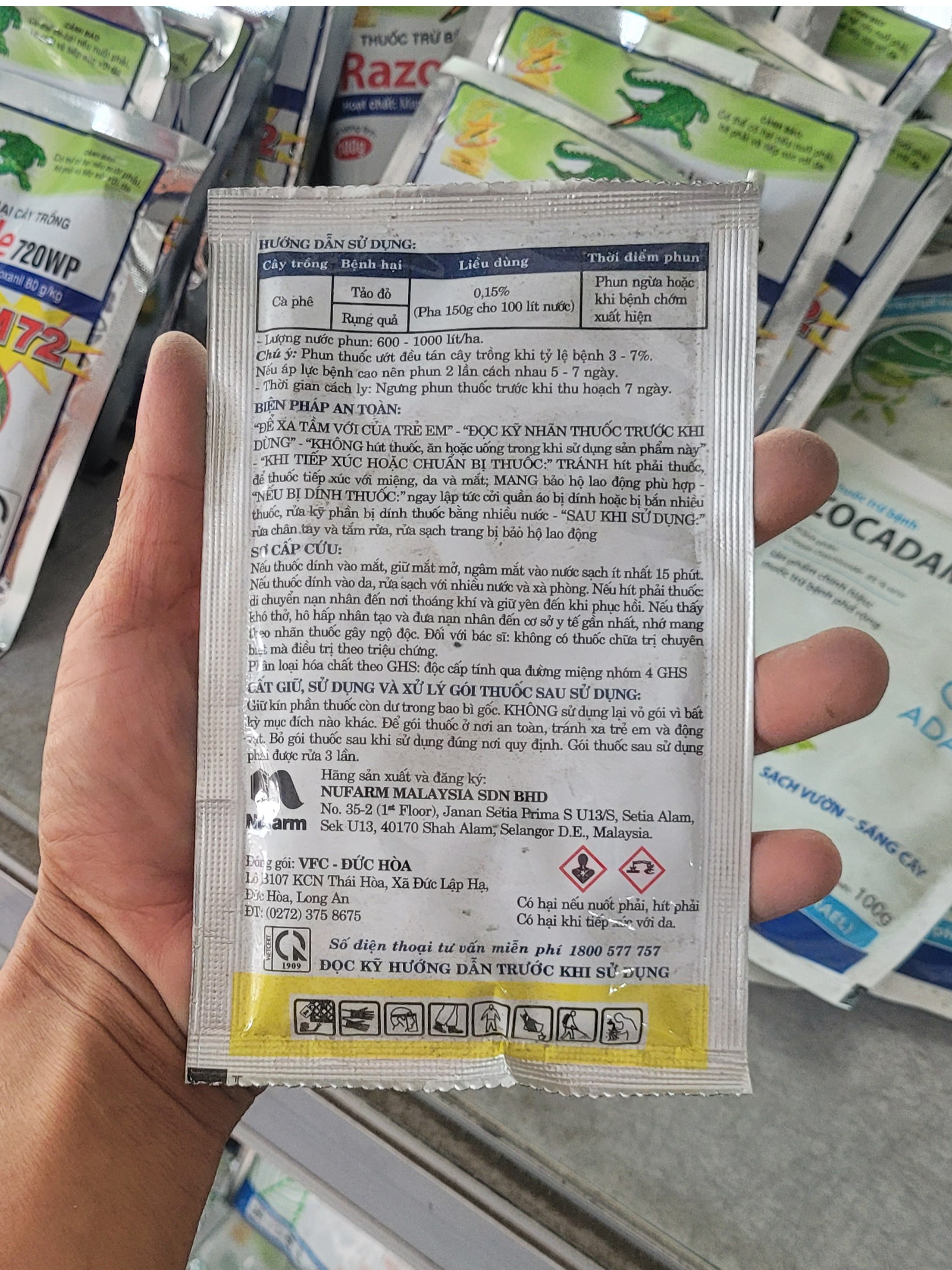 Thuốc trừ bệnh gốc đồng CHAMPION 57.6DP