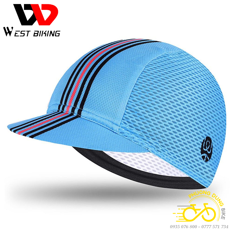 Mũ vải lưỡi trai đi xe đạp west biking