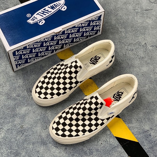 Giày VANS CARO Lười Trẻ Trung Nam Nữ Full Box Bill