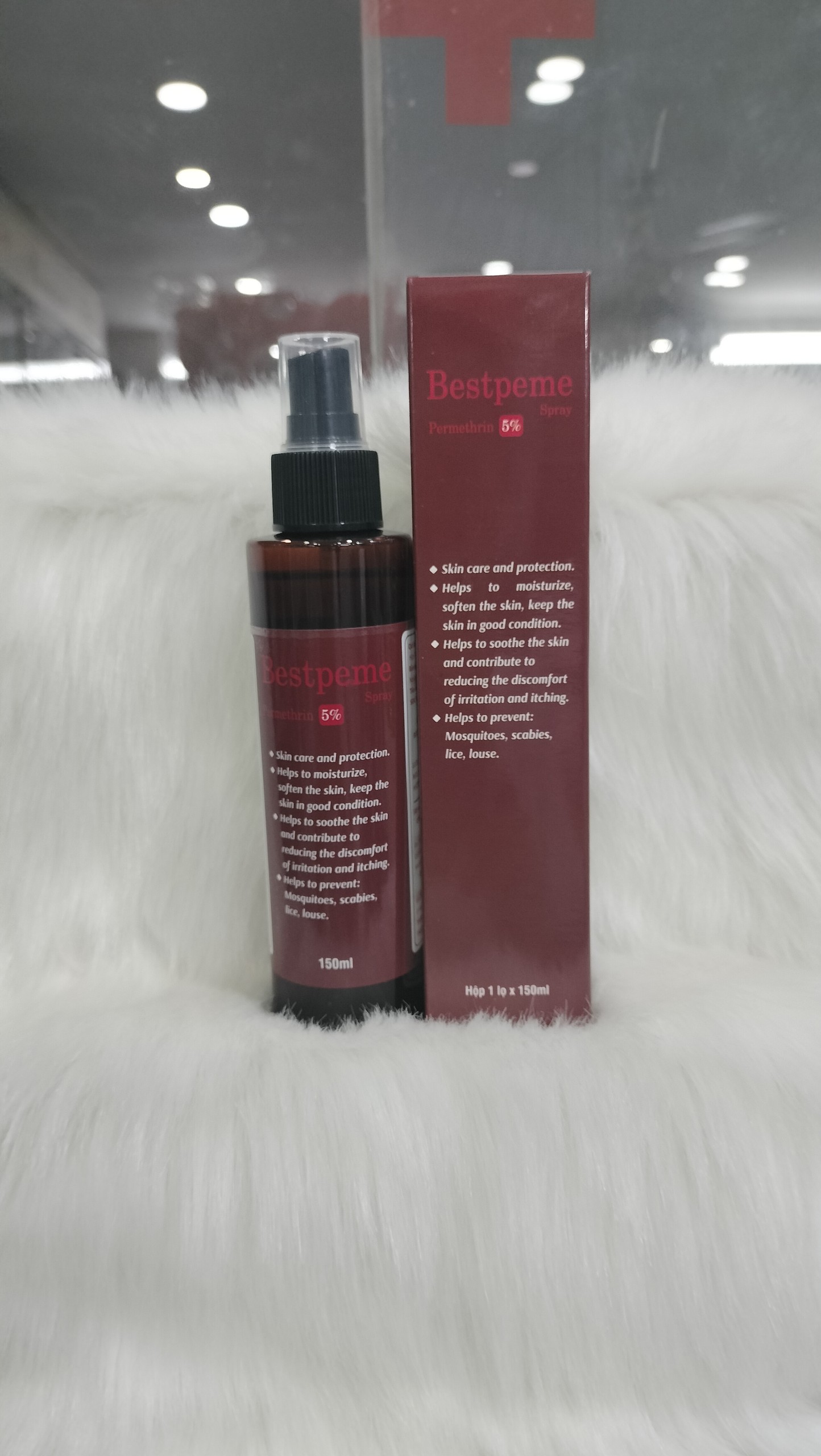Dung dịch xịt ghẻ Bestpeme Spray 150ml