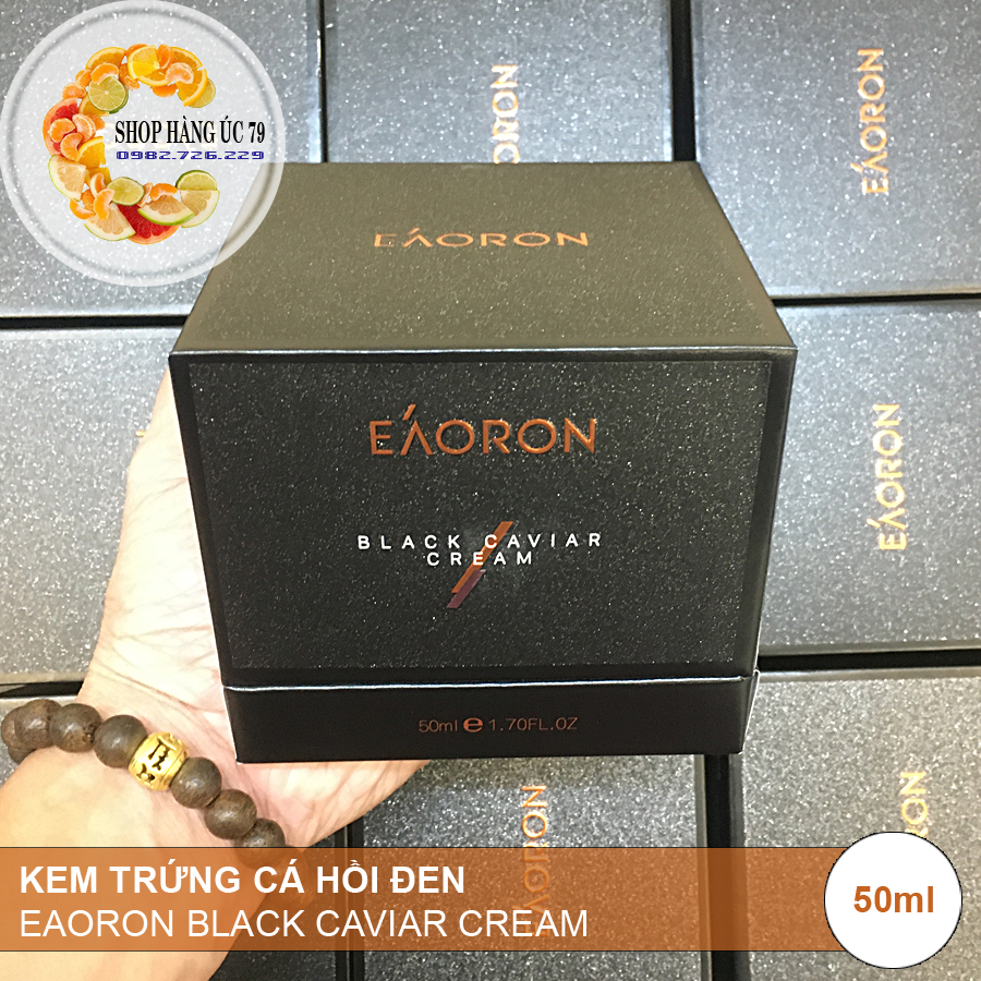 KEM TRỨNG CÁ HỒI ĐEN - EAORON BLACK CAVIAR CREAM