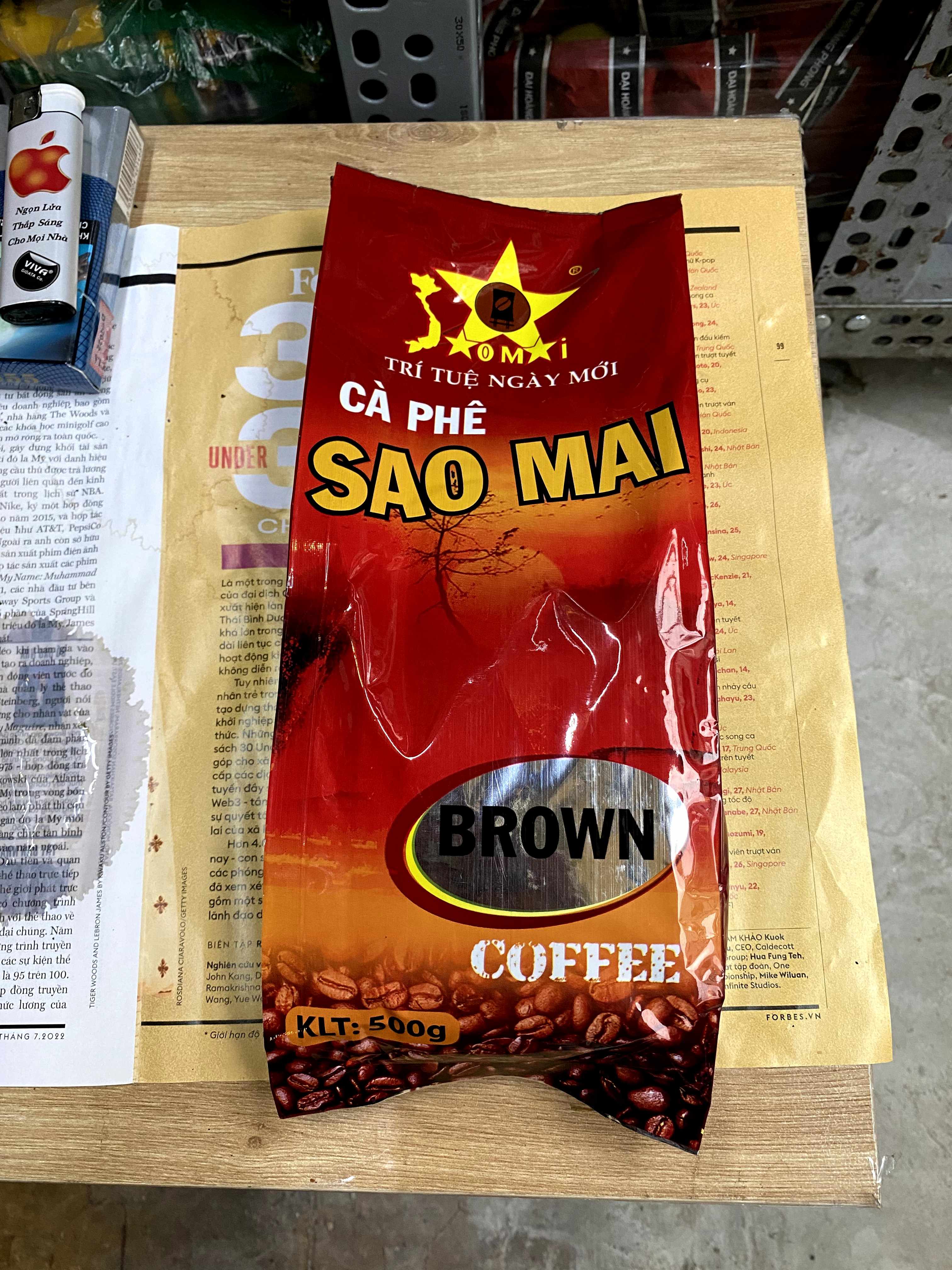 Sao Mai brown coffee 500g
