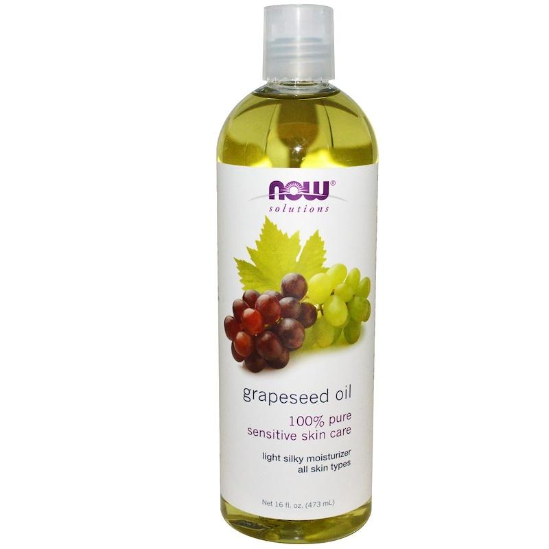 [HCM][ Chai lớn 473ml ] - Dầu Hạt Nho NOW Solutions Grapeseed Oil