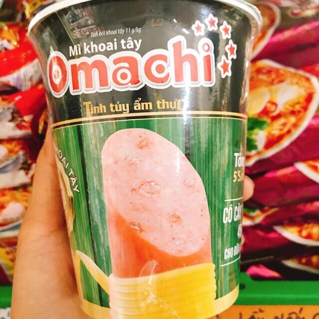 Combo 3 Ly Mì Omachi Cốc Thịt Thật