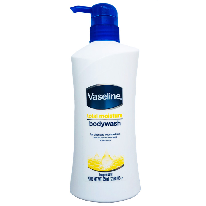Sữa Tắm Dưỡng Ẩm Vaseline Total Moisture 650ml