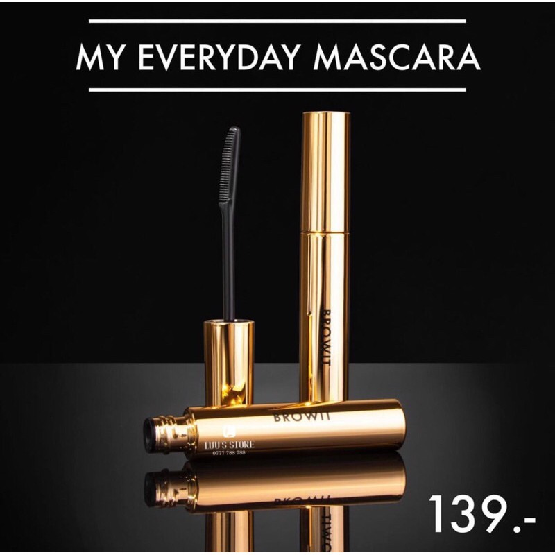 [Nhập RAISINGSTAR18, giảm 30k cho đơn 99k]Mascara Browit By Nongchat My Everyday