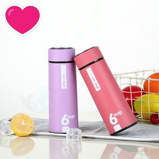 [FREESHIP❤️]BÌNH GIỮ NHIỆT_BÌNH ĐỰNG NƯỚC LÕI THUỶ TINH 6UP