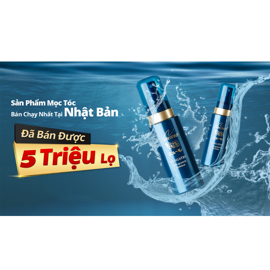 Xịt dưỡng tóc kích thích mọc tóc Nhật Bản Newmo 75ML