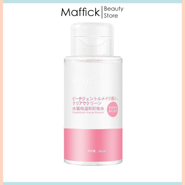 Nước tẩy trang đào Heyxi Peach Gentle Makeup Remover làm sạch dưỡng ẩm dịu nhẹ HNTT1 Maffick