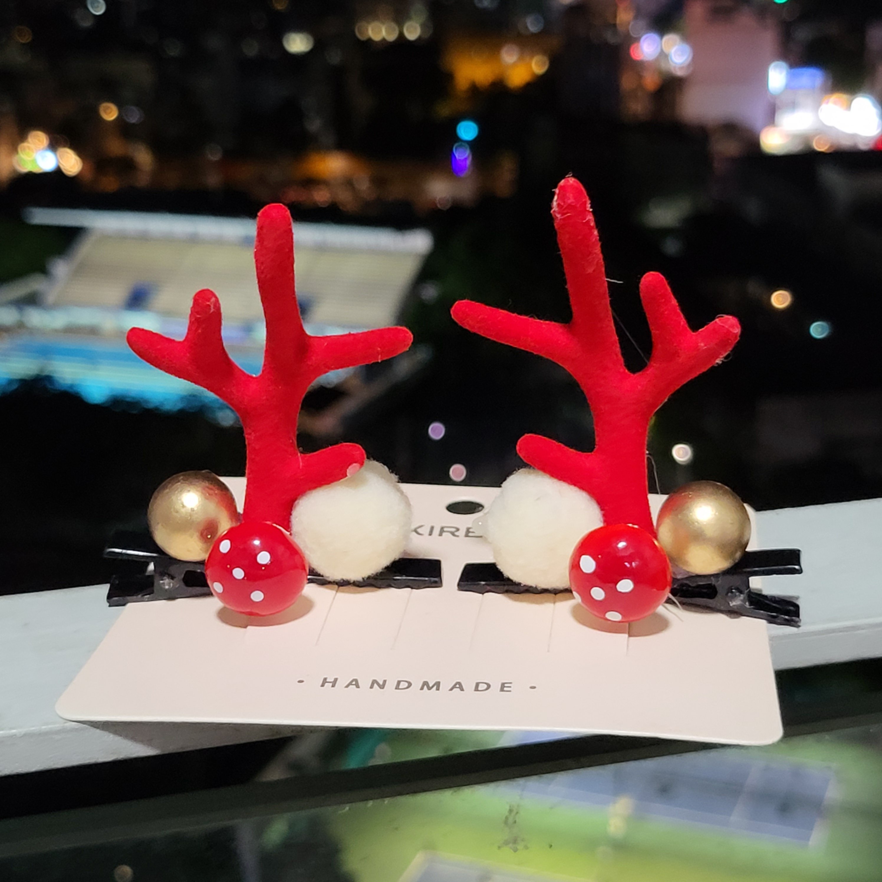 [HCM]Kẹp Tóc Sừng Nai Noel Siêu Hot Cho Các Nàng - kireicos