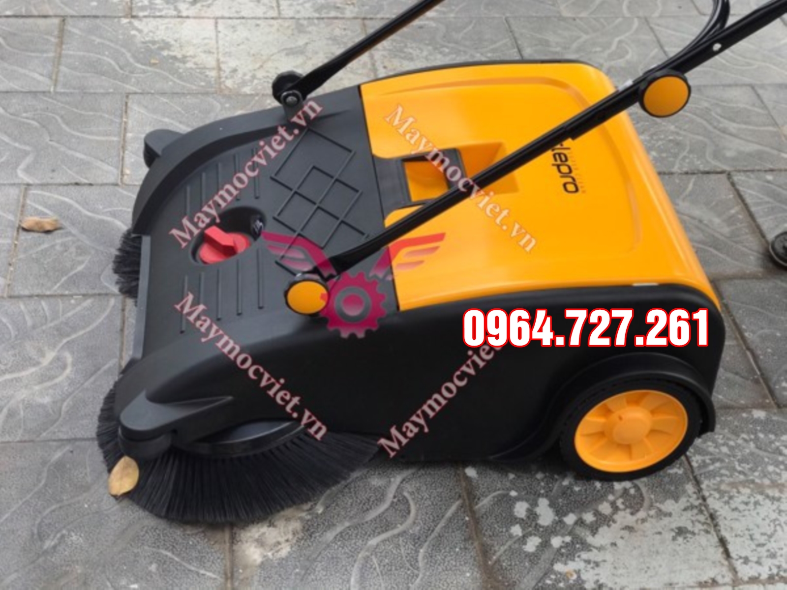 Máy quét rác đẩy tay Clepro CW-800/02