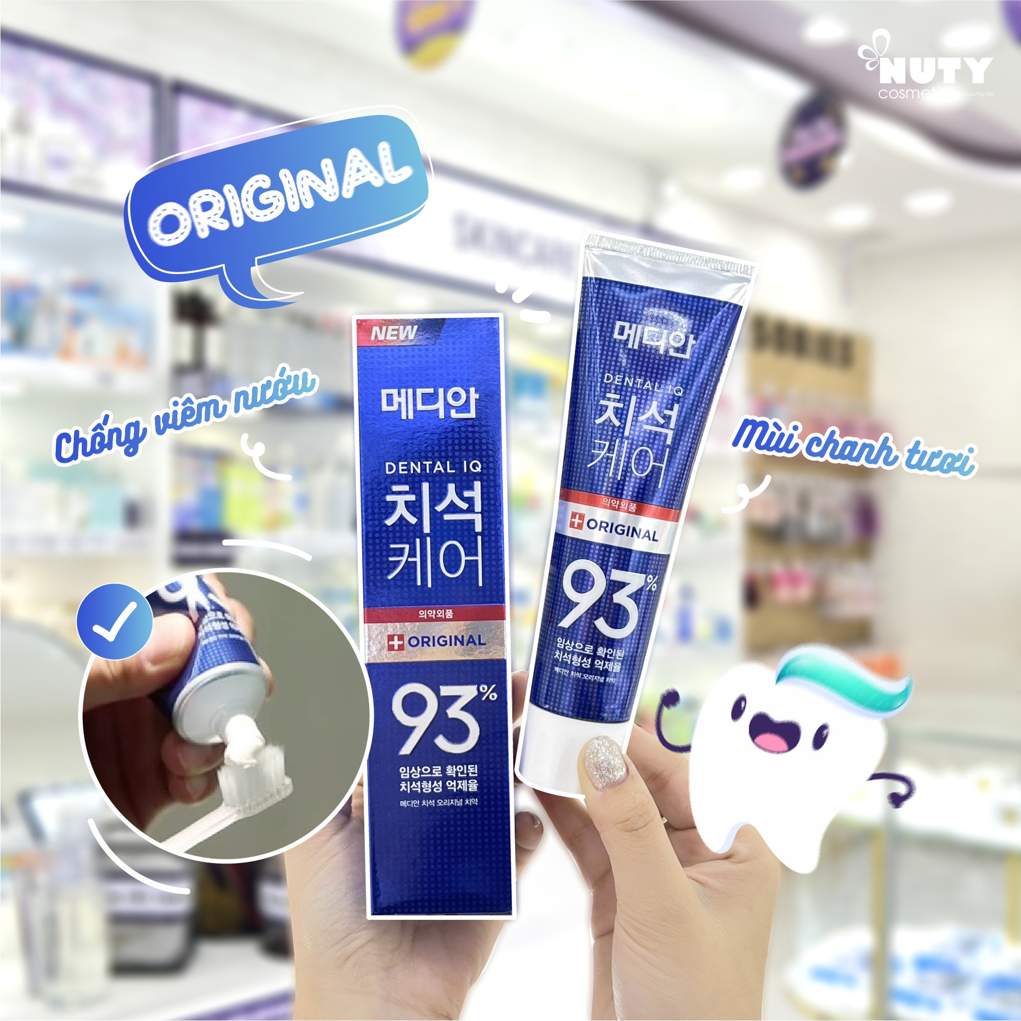Kem Đánh Răng Median Dental IQ (120g)