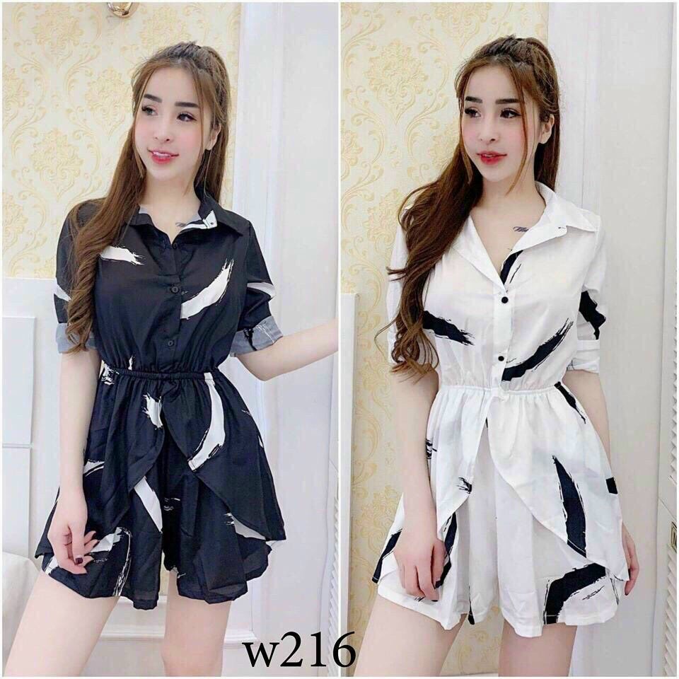 jum nữ cổ sơ mi họa tiết lông vũ
