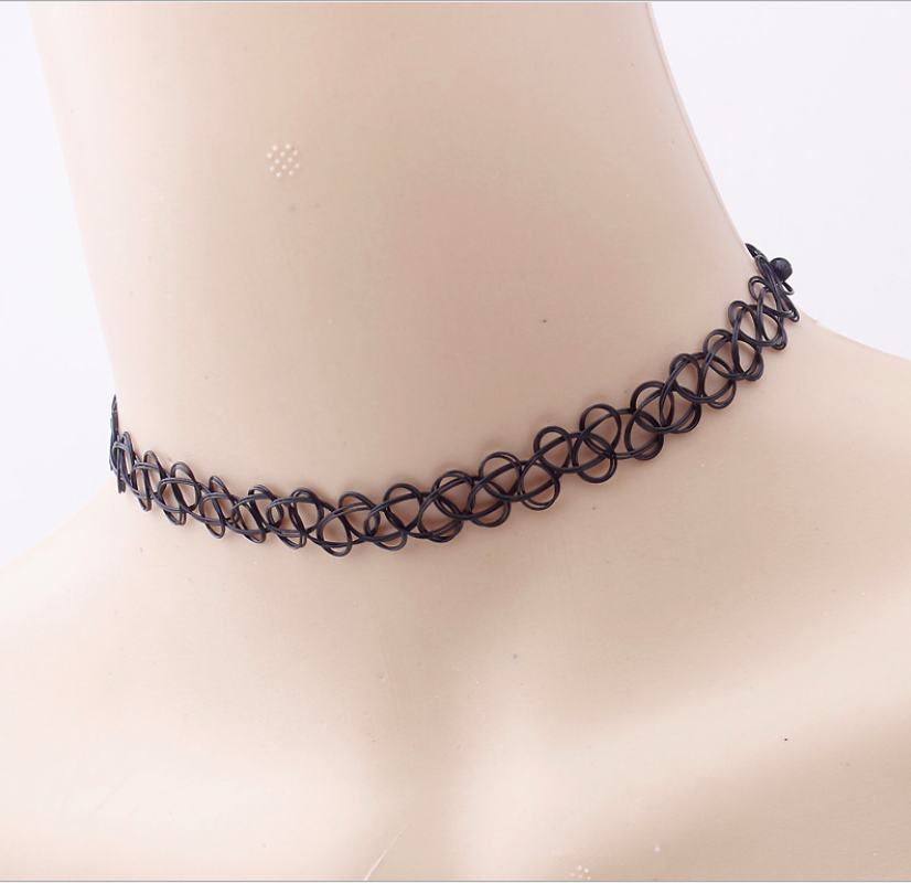 [HCM]Vòng cổ nữ choker thiết kế co giãn phong cách cá tính