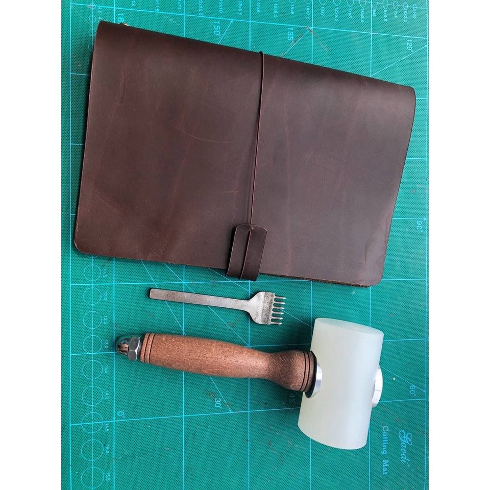 [Handmade] Sổ tay A5 bìa da thật cao cấp - A5M01