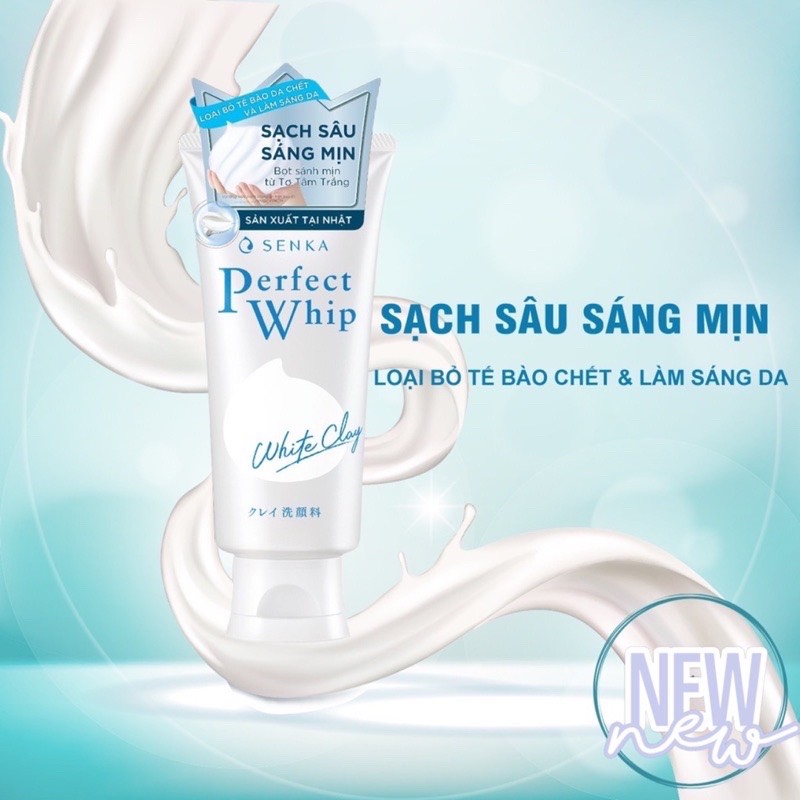 Sữa Rửa Mặt Senka Perfect Whip 100G & 120G