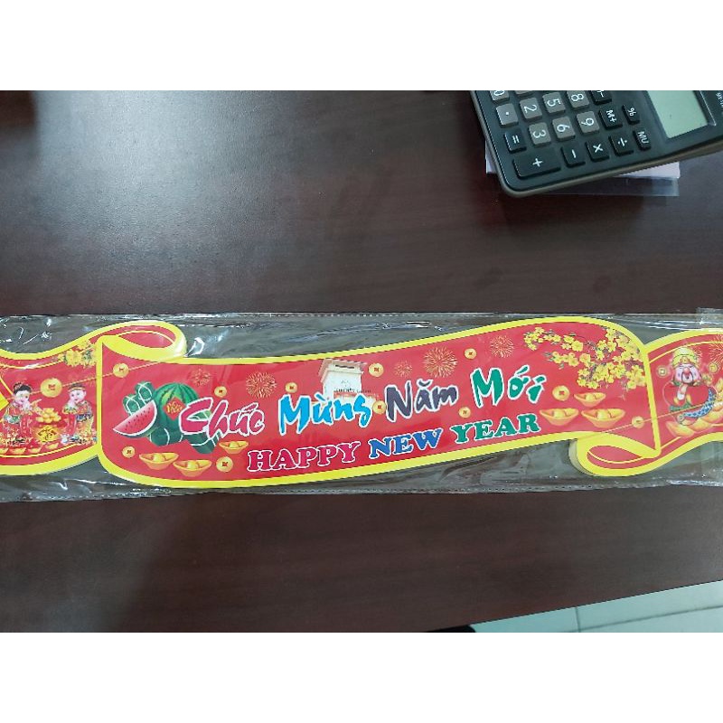 Decal Dán Chúc Mừng Năm Mới Giá Sỉ