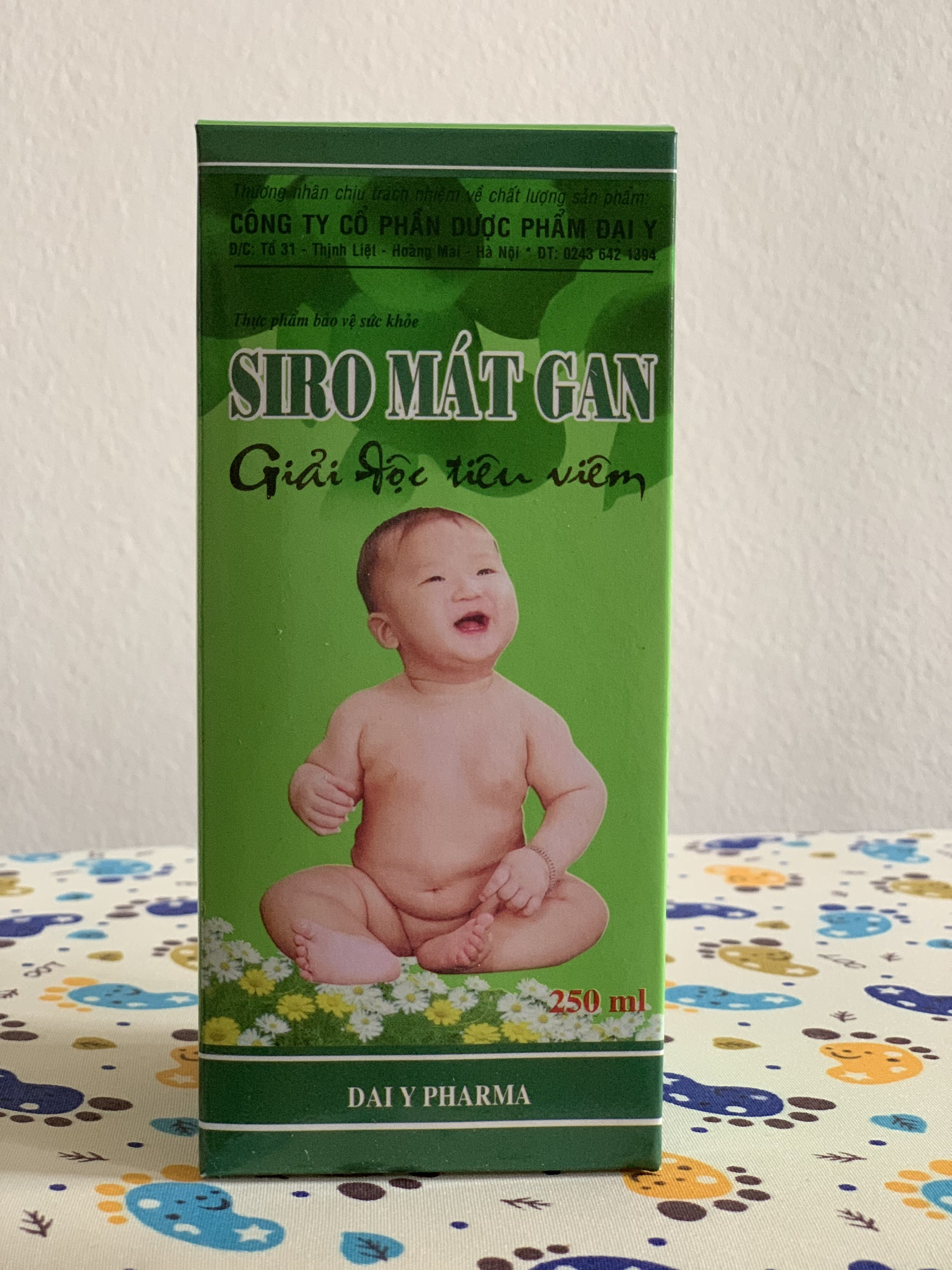 Siro mát gan- giải độc tiêu viêm