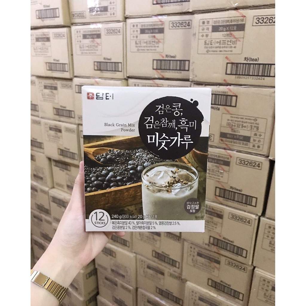 Bột Ngũ Cốc Mè Đen – Hàn Quốc –  Ngũ cốc giảm cân