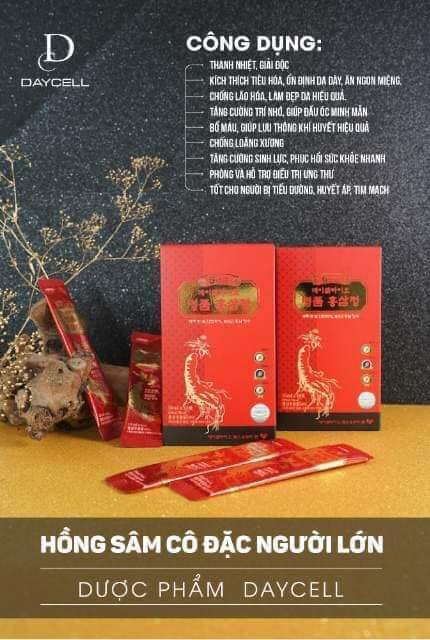 HỒNG SÂM NGƯỜI LỚN