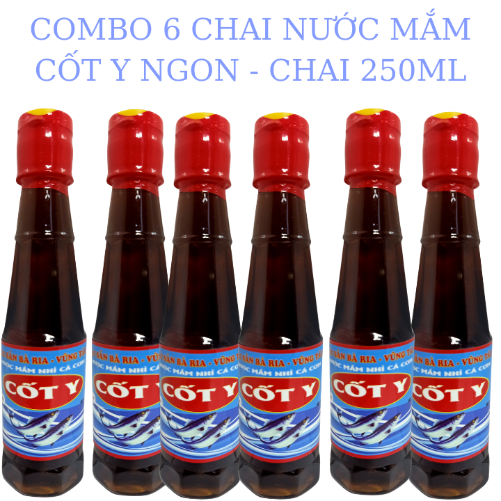 Nước mắm nhỉ cốt y 45° cá cơm truyền thống - chai 250ml