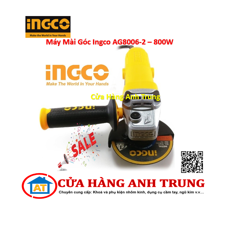 Máy Mài Góc Ingco AG8006-2 - 800W