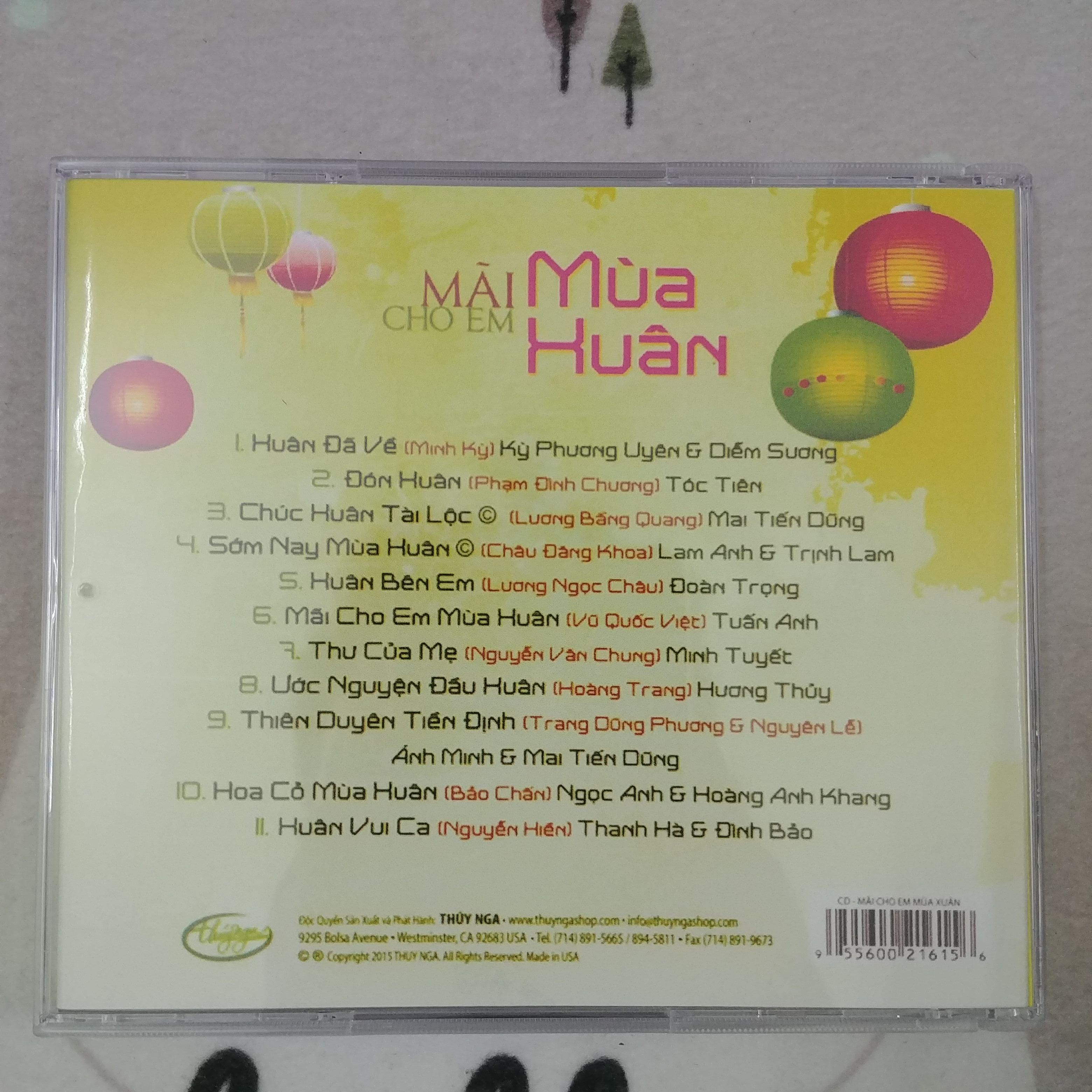[HCM]CD Mãi Cho Em Mùa Xuân