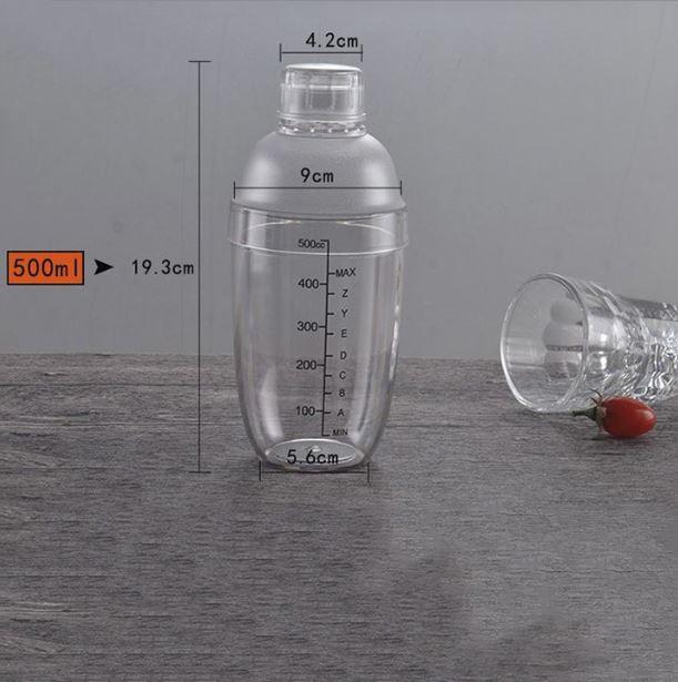 [HCM]Bộ dụng cụ pha chế chuyên nghiệp ( 5 món + shaker tốt) - 5 món + 2 shake