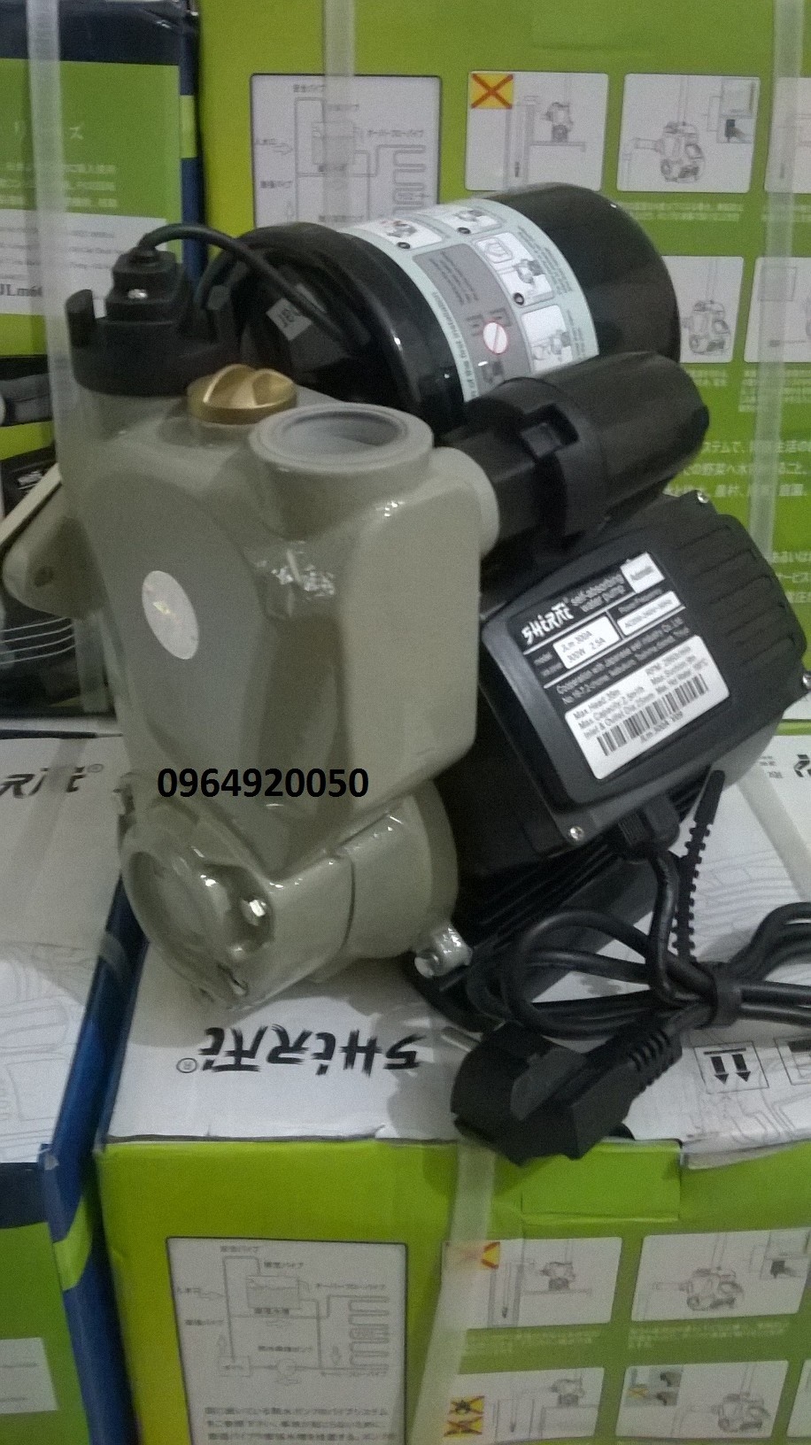 Máy bơm nước tăng áp shirai jlm-400a - 400a