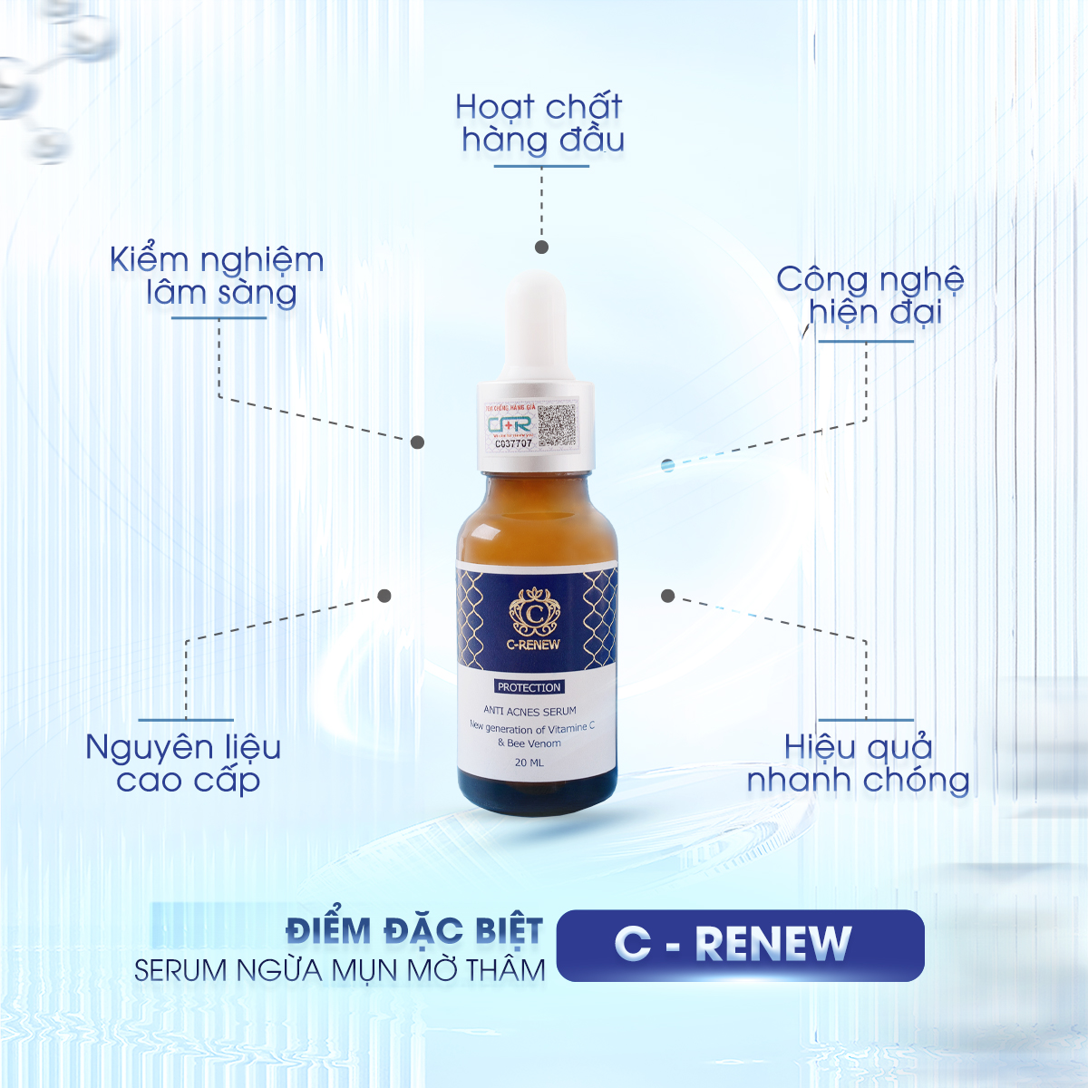 C-RENEW Anti Acnes Serum - 10 mL
