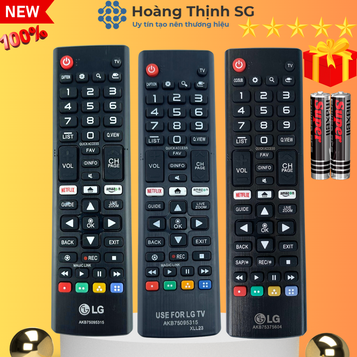 Remote điều khiển tivi LG SMART 2018, điều khiển TV LG các dòng Led / LCD - Tặng kèm pin