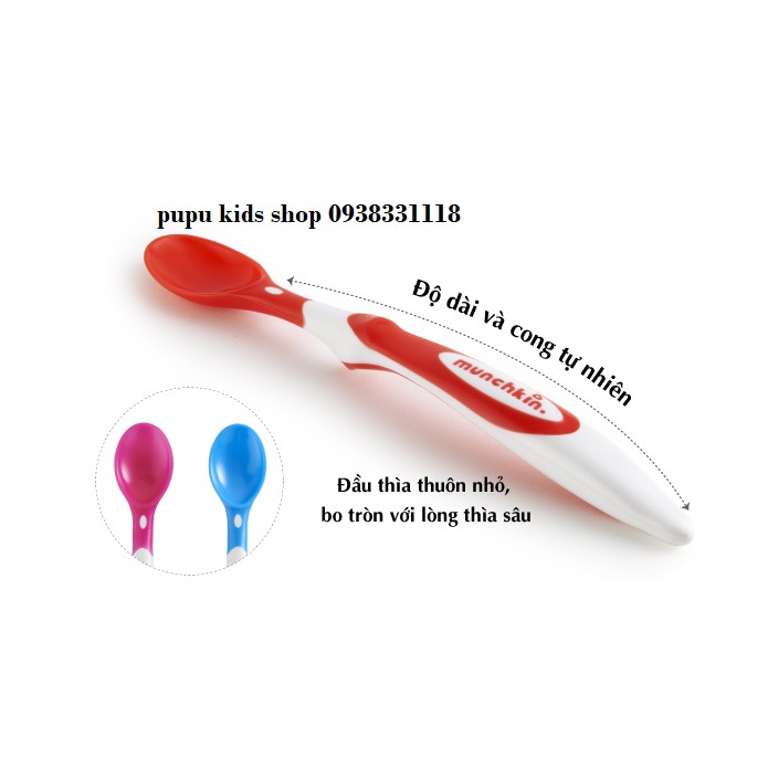 Thìa Mềm Munchkin lẻ PUPU KIDS SHOP