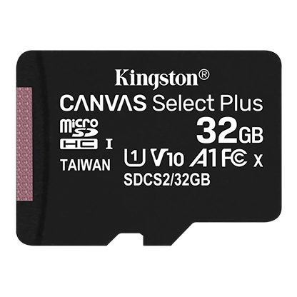 Thẻ nhớ MicroSD KINGSTON Canvas Select Plus 32GB, Tốc độ UHS-I Class 10 lên đến 100 MB/s - Hãng Phân Phối Chính Thức