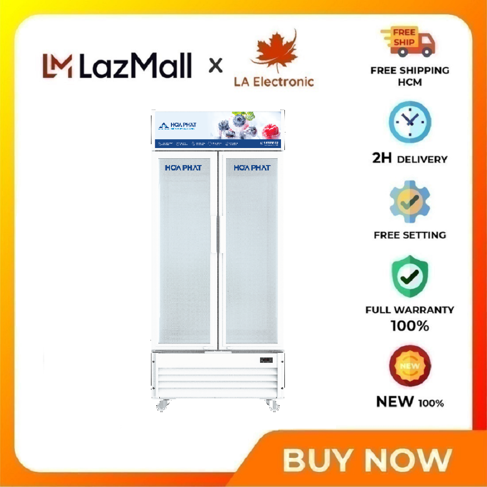 Hoa Phat Funiki 1 drawer 2 door display refrigerator HSR D8723 - Free shipping HCM - High quality ABS plastic interior Adjust digital display, LED screen temperature display