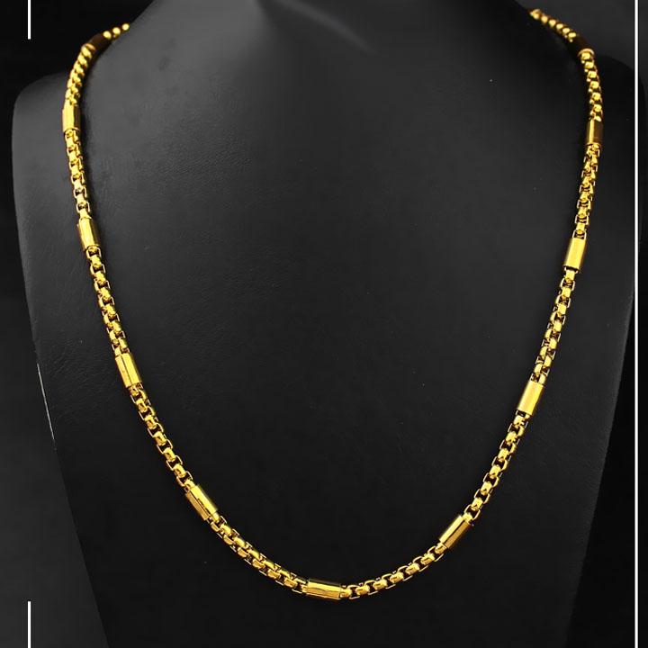 Vòng cổ nam mạ vàng 24k