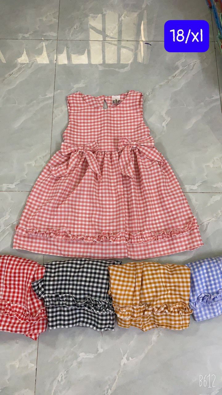 đầm lụa cho bé