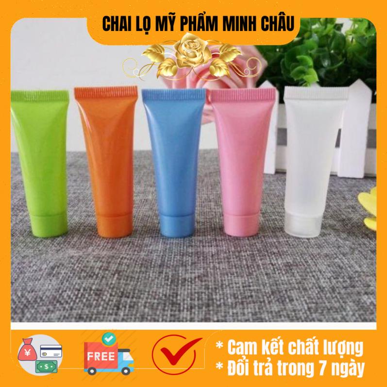 Tuýp (tupe) nhựa 5ml/10ml chiết mỹ phẩm