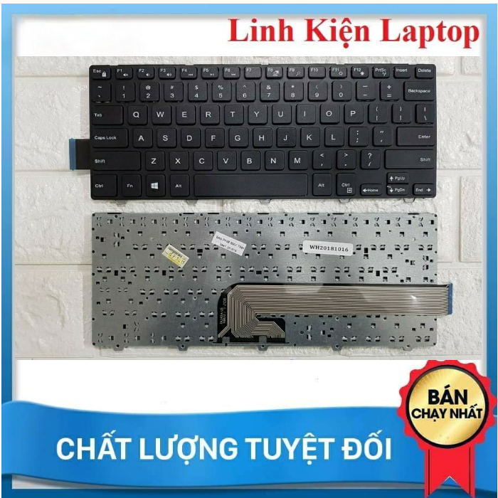 [Phím ZIN] Bàn Phím Laptop Dell Inspiron 14-3000 5447 3441 3442 3443 3451 3452 3458 3467 3468 3445 3459 Nhập Khẩu