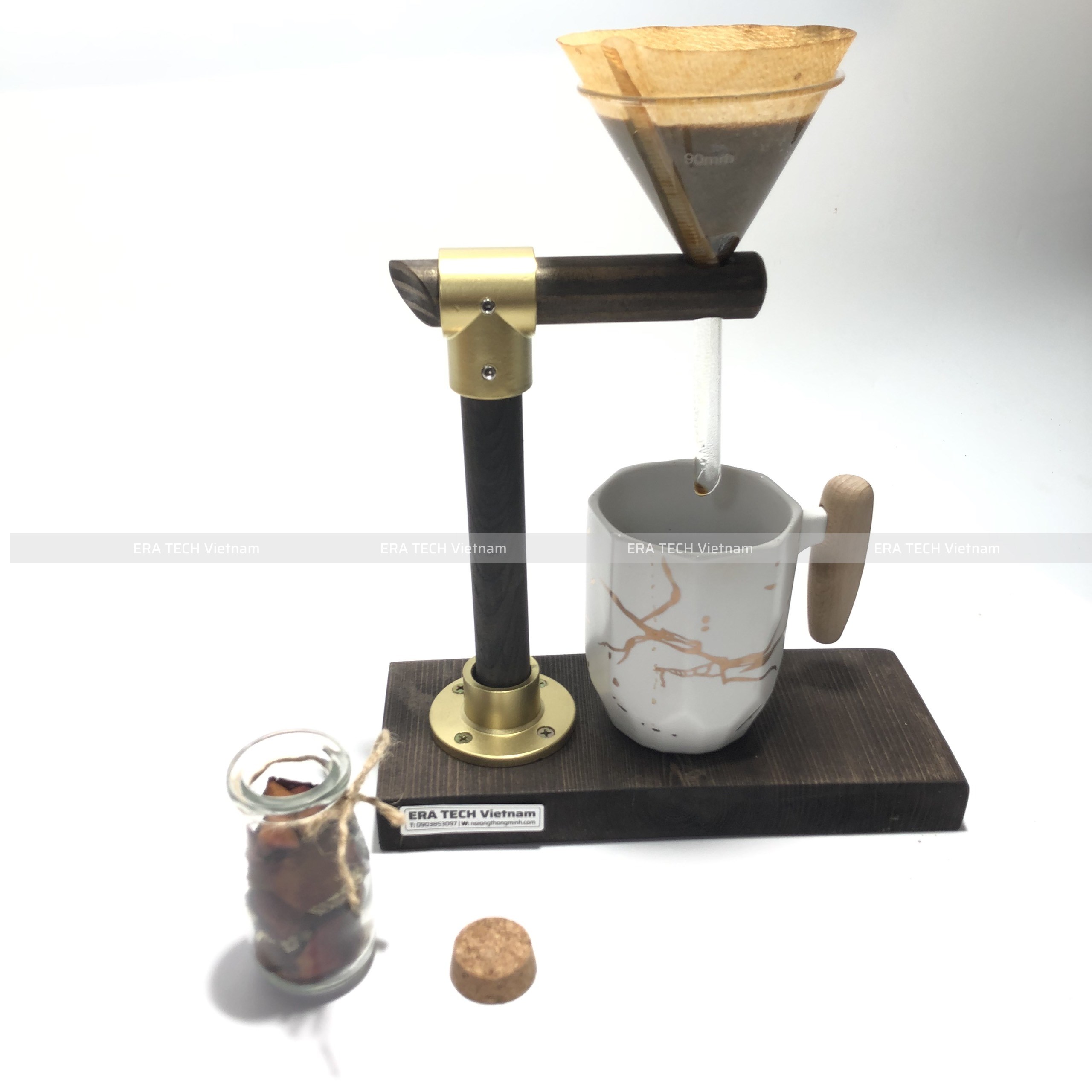 Bộ dụng cụ pha cà phê pour over Hairo V60 YOLO ON