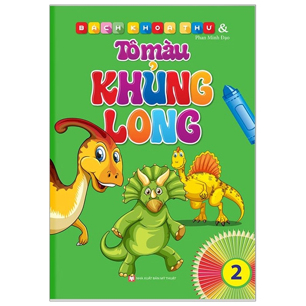 Fahasa - tô màu khủng long - tập 2