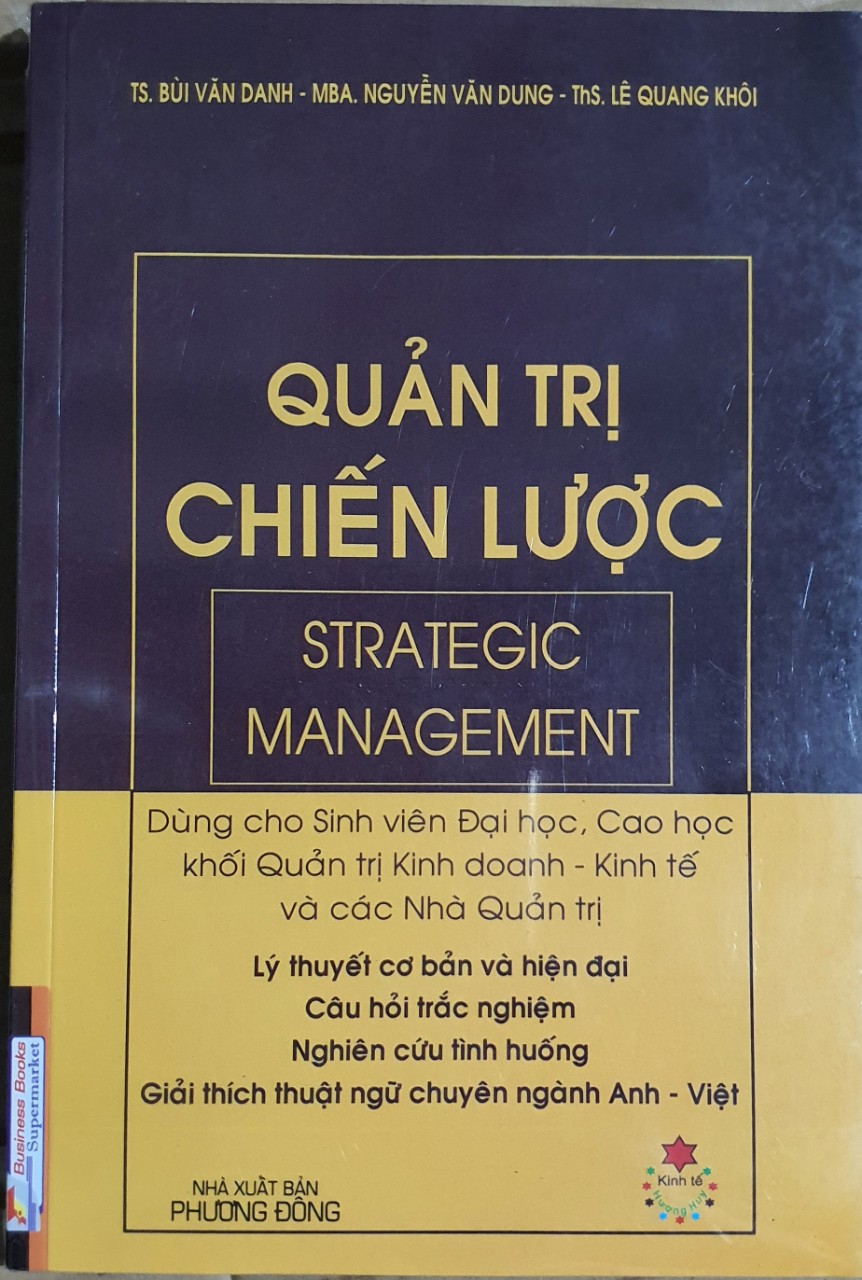 Sách - Quản Trị Chiến Lược - Strategic Management