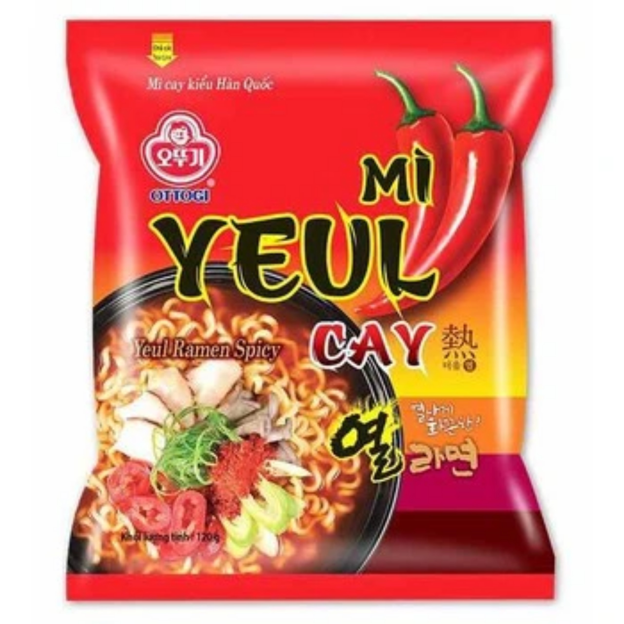 [HCM]1 Thùng mì Yeul cay  20 gói