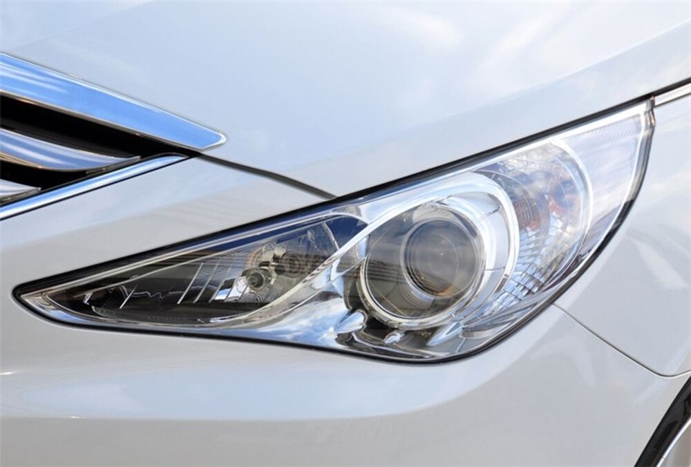 Car Headlight Lens For Hyundai Sonata 2011 2012 2013 2014 Headlamp Cover Replacement Auto Shell