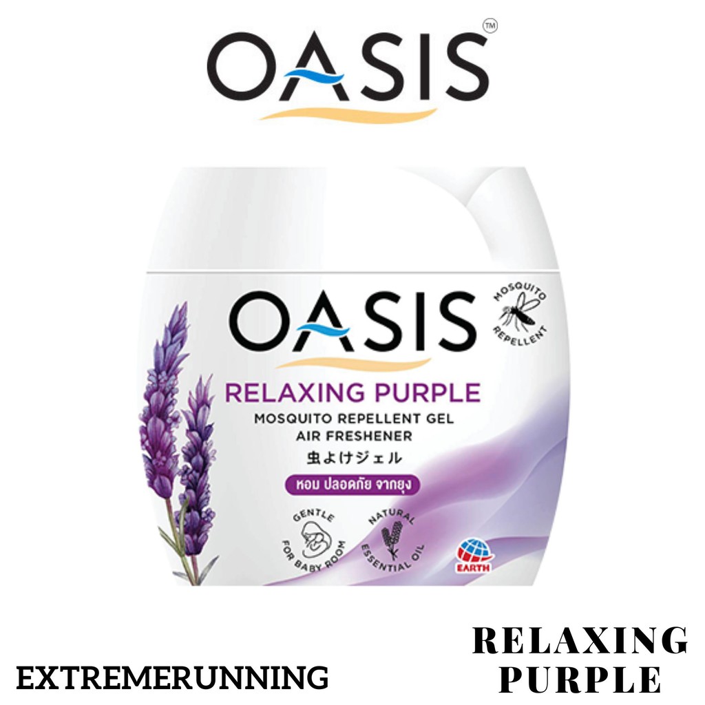 Sáp Thơm Đuổi Muỗi Oasis 180g Thái Lan Mùi Lavender
