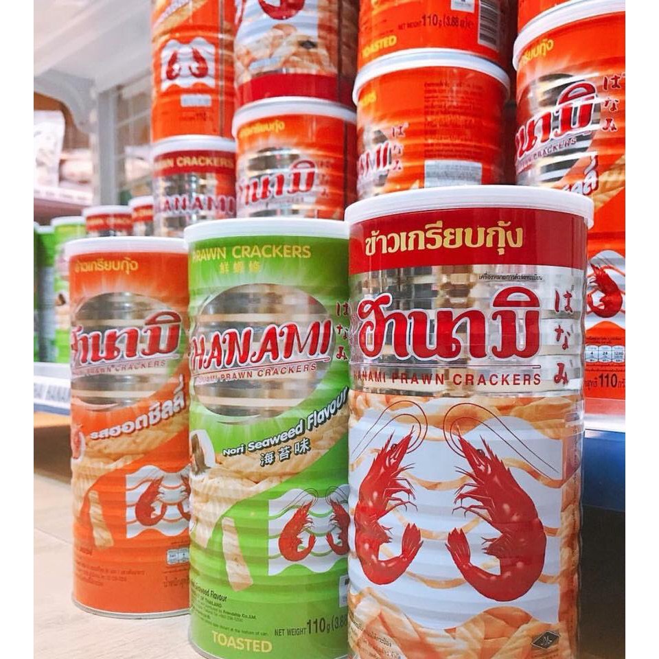 Bim bim lon tôm Hanami Thái 47k/ 1 lon