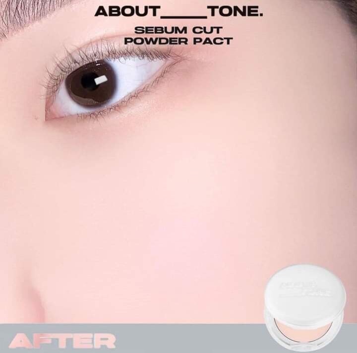 Phấn Phủ Eglips Oil Cut Powder Pact - Eglips About Trắng