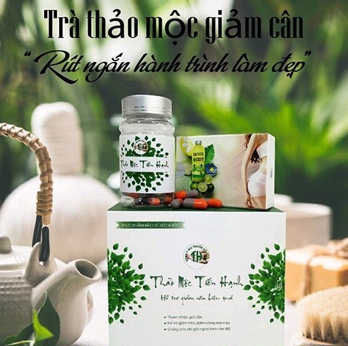 Combo Thảo Mộc Giảm Cân Tiến Hạnh Vip Mẫu Mới