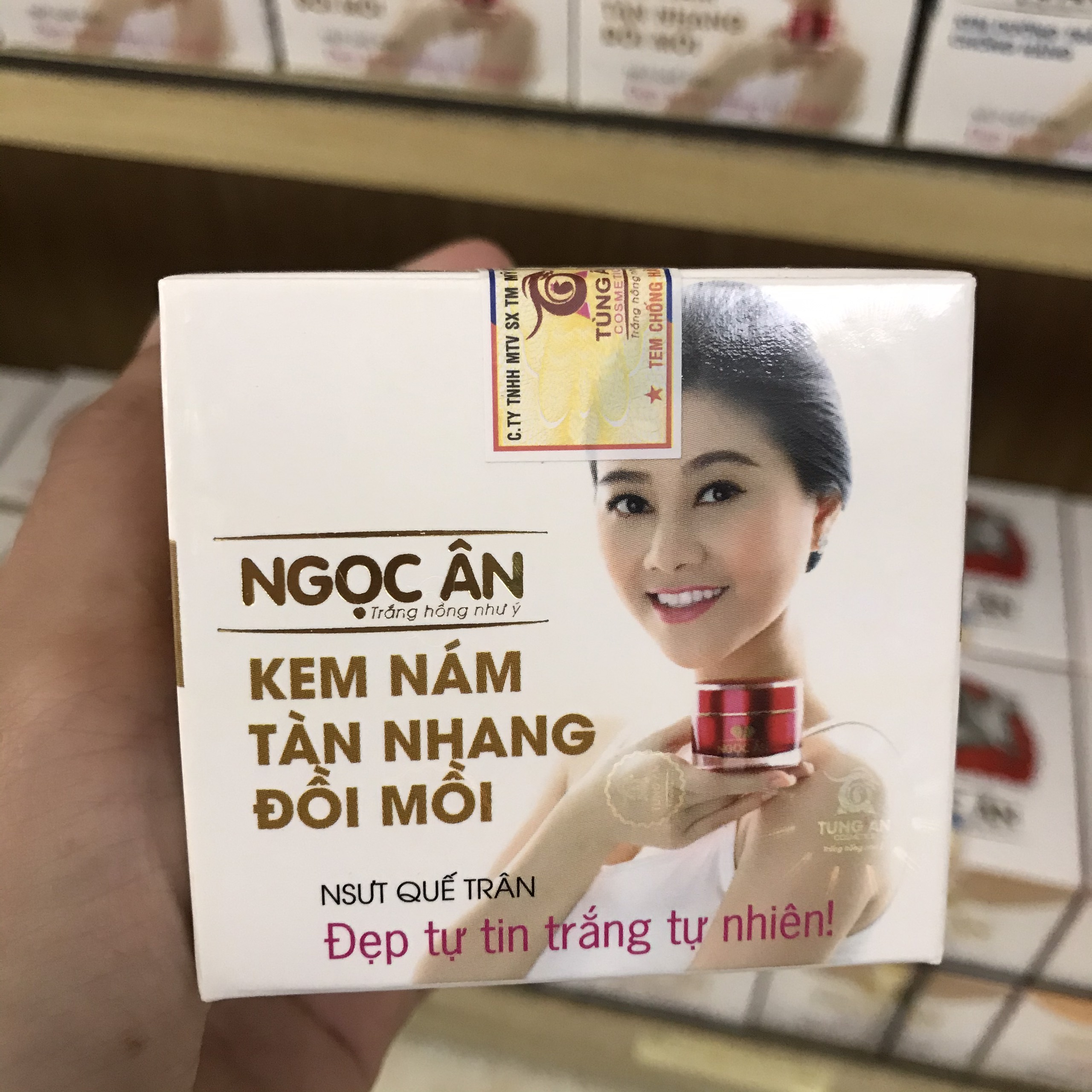 Kem Ngọc Ân nám tàn nhang đồi mồi 10g