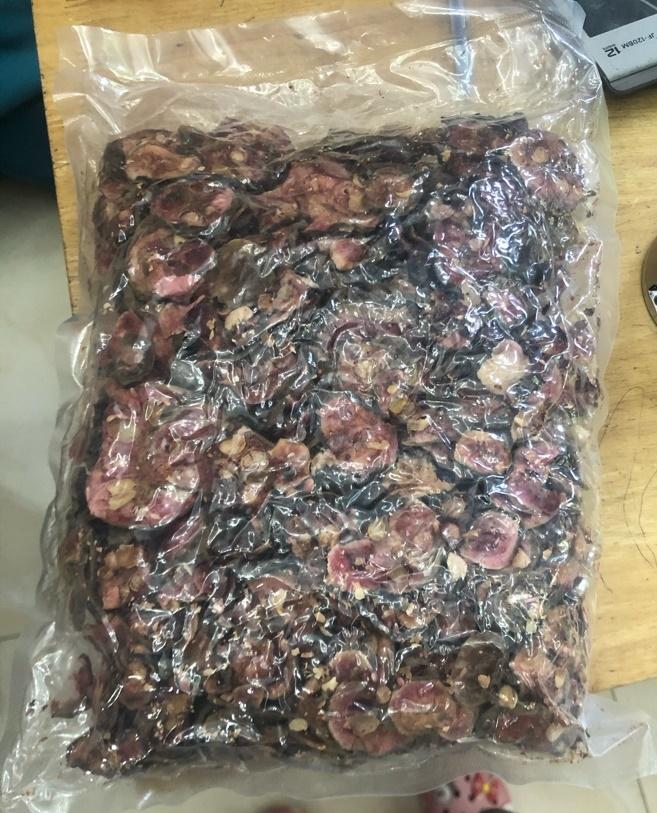 Quả chay thái lát sấy khô - gói 450gr