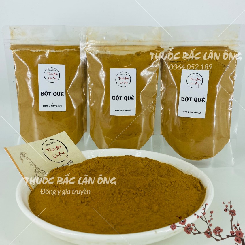 Bột quế nguyên chất 200g, gia vị nấu ăn, tạo mùi thơm hấp dẫn